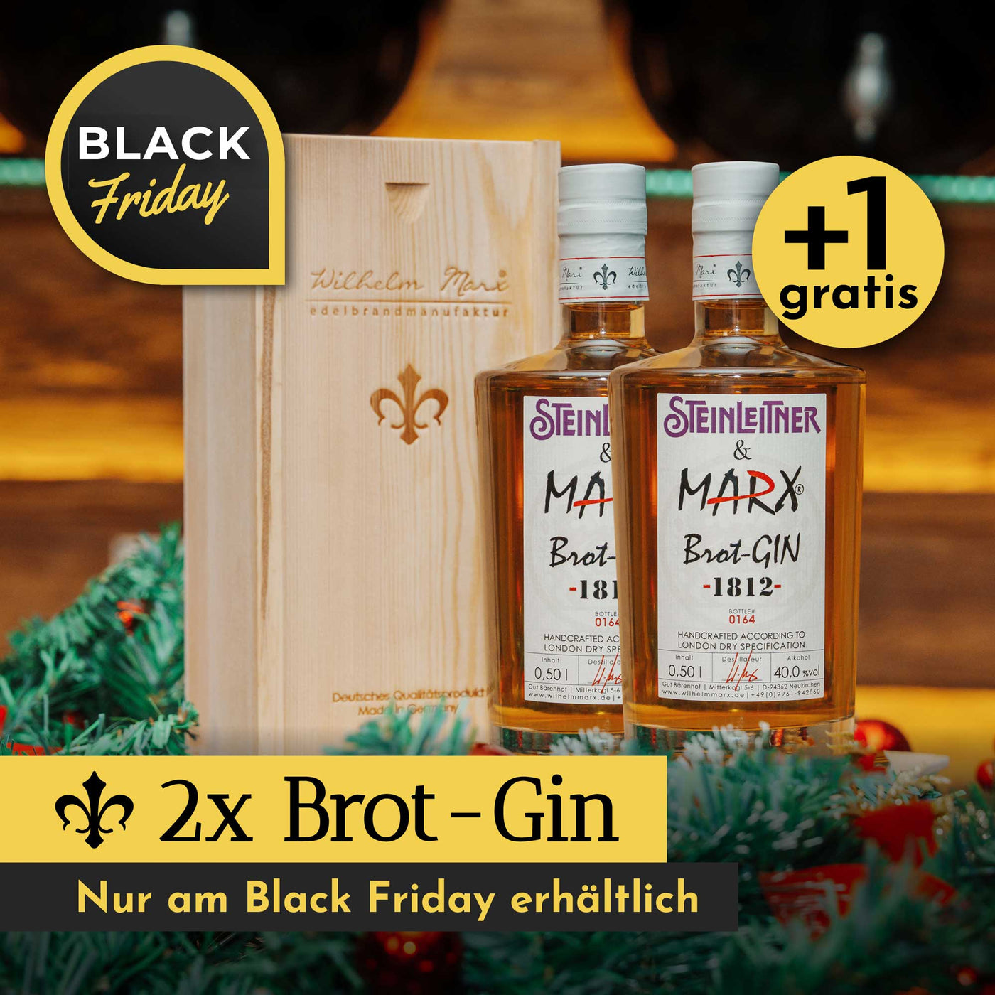 Black Friday | 2x Brot-Gin