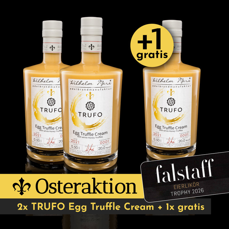 Osteraktion: 2 + 1 gratis - TRUFO Truffle Egg (solange Vorrat reicht)