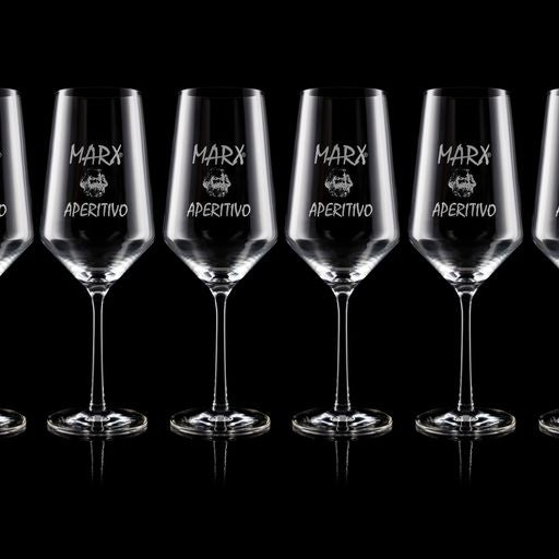 6er Karton Edelbrand Aperitivo Glas
