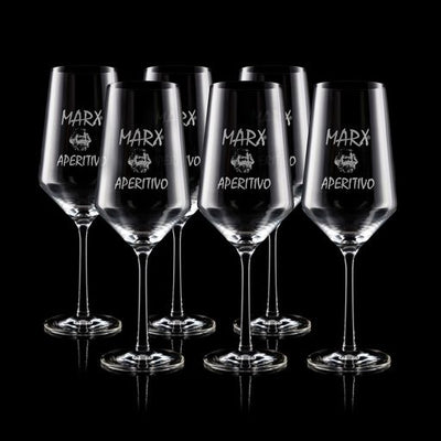 6er Karton Edelbrand Aperitivo Glas